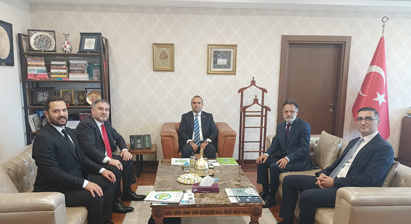T.C. Sanayi ve Teknoloji Bakanlığı Bakan Yardımcısı Sayın Mehmet Fatih Kacır'ı Ziyaret