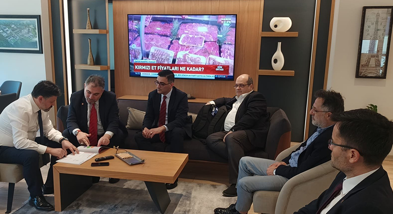 ELTEMTEK Genel Müdürü Şerif Okluoğlu'nu Ziyaret