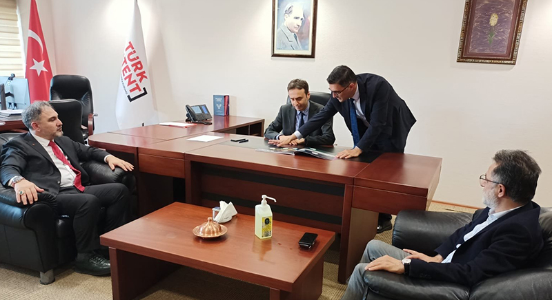 Türk Patent ve Marka Kurumu Başkanı Cemil Başpınar'ı Ziyaret