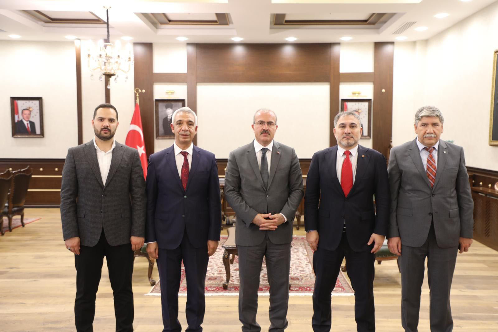 ELAZIĞ VALİSİ ÖMER TORAMAN'I MAKAMINDA ZİYARET
