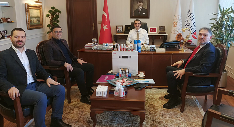Enerji ve Tabii Kaynaklar Bakanımız Sayın Fatih Dönmez'i Ziyaret