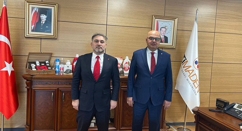 ETİMADEN Genel Müdürünü Ziyaret