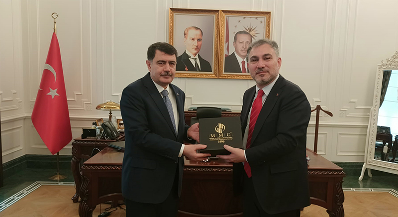 Ankara Valisi Sayın Vasip Şahin'i Ziyaret
