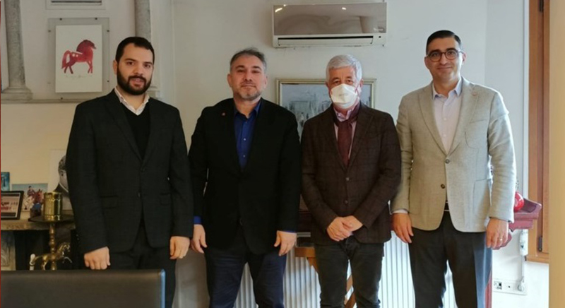 Türkiye Madenciler Derneği YK Başkanı Ali Emiroğlu'nu Ziyaret
