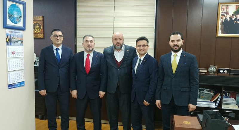 TES-İŞ Sendikası Genel Başkan Yardımcısı Hüseyin Ozil'i Ziyaret