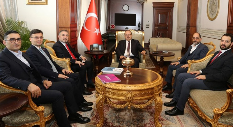 Bursa Valisi Sayın Yakup Canbolat'ı Makamında Ziyaret