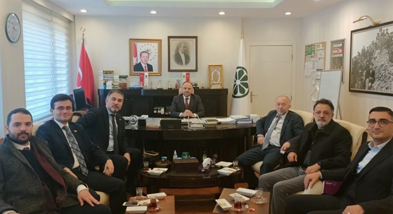 Türkşeker Genel Müdürü Mücahit Alkan’ı Ziyaret 