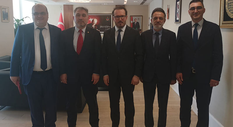 Sağlık Bakan Yardımcısı Dr. Şuayip Birinci'yi Ziyaret