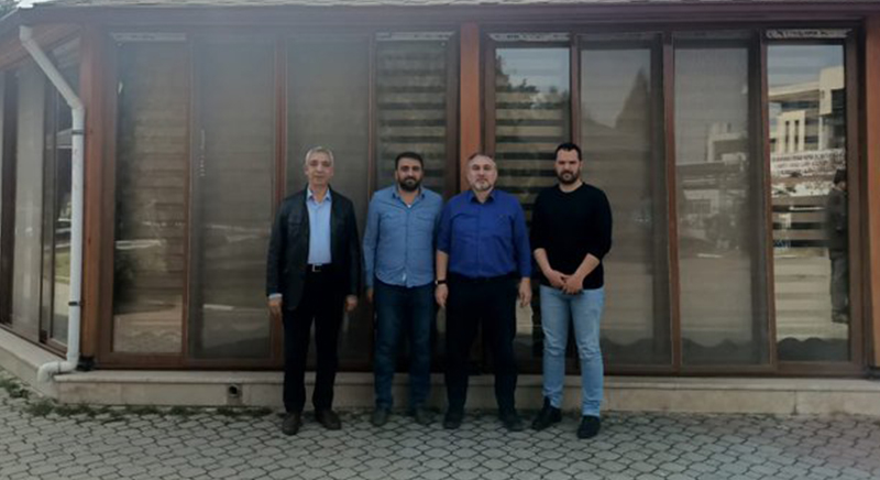 Hatay Mustafa Kemal Üniversitesi Rektör Yardımcısı Prof. Dr. Mehmet Turan'a Ziyaret