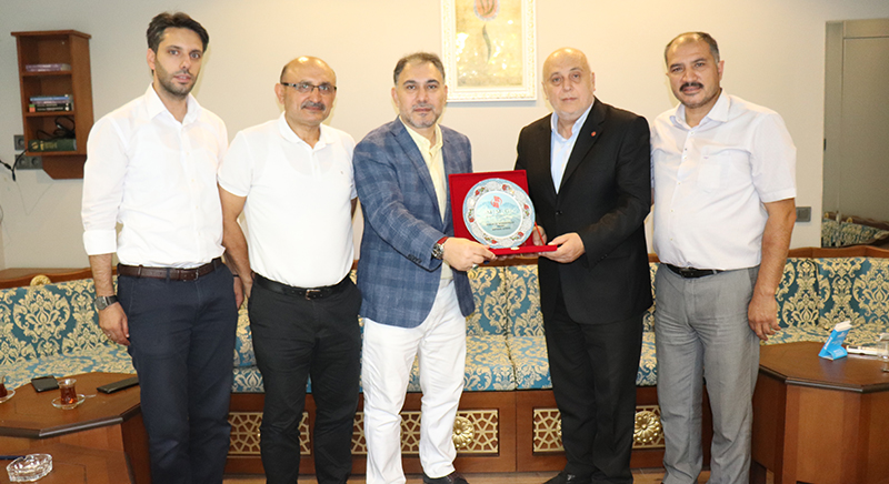 MMG Kayseri Şubesi'nden Genel Başkanımız Bülent Şen'e hayırlı olsun ziyareti