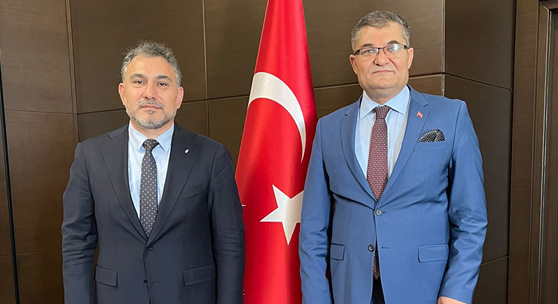 Genel Başkanımız Bülent Şen'den Yılmaz Tamer’e ziyaret