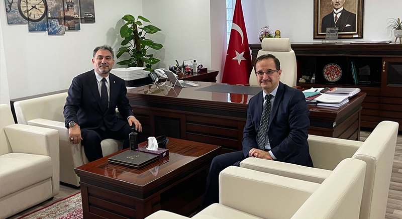 Genel Başkanımız Bülent Şen'den Dr. Oğuz Can'a ziyaret