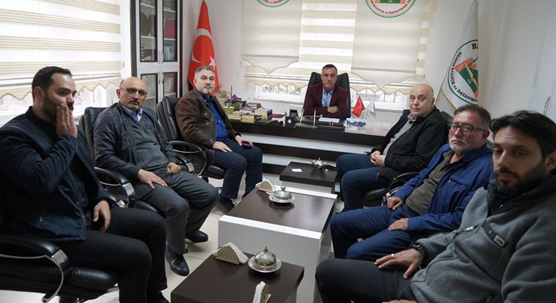 Rıdvan Hoca Eğitim Kültür ve Dayanışma Vakfı Başkanı Seyfi Pınarbaşı'yı Ziyaret