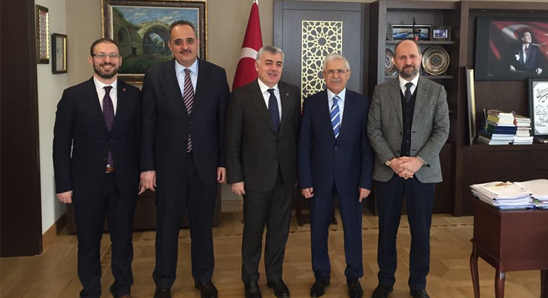 MMG’den Çevre ve Şehircilik Bakanlığı Müsteşarı Mustafa Öztürk’e ziyaret