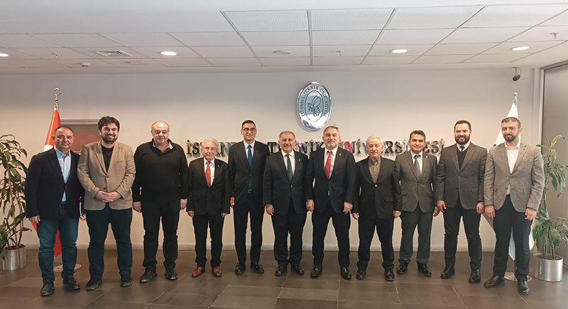 İTÜ Rektörü Sayın Prof. Dr. İsmail Koyuncu’ya Ziyaret