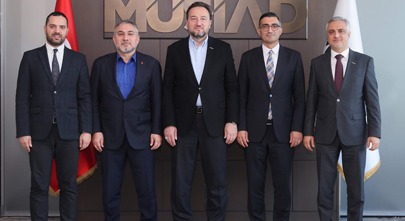 MÜSİAD Başkanı Mahmut Asmalı’ya Ziyaret