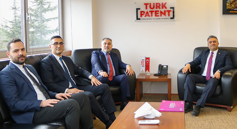 Türk Patent ve Marka Kurumu Başkanı Prof. Dr. M. Zeki Durak'a Ziyaret