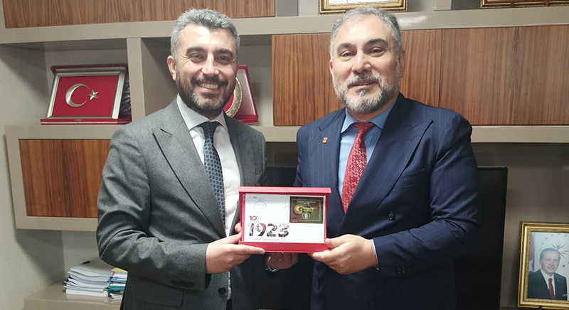 PTT Genel Müdür Yardımcısı Hüseyin Tok'a Ziyaret