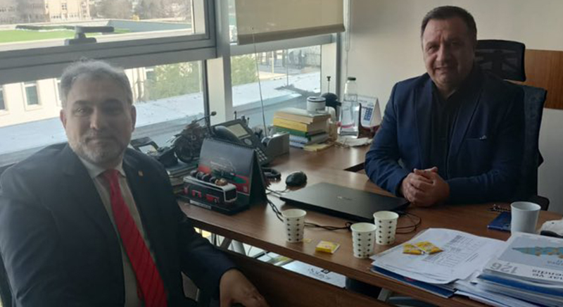 MMG Ankara Şube Üyemiz Zahit Borak'a Ziyaret