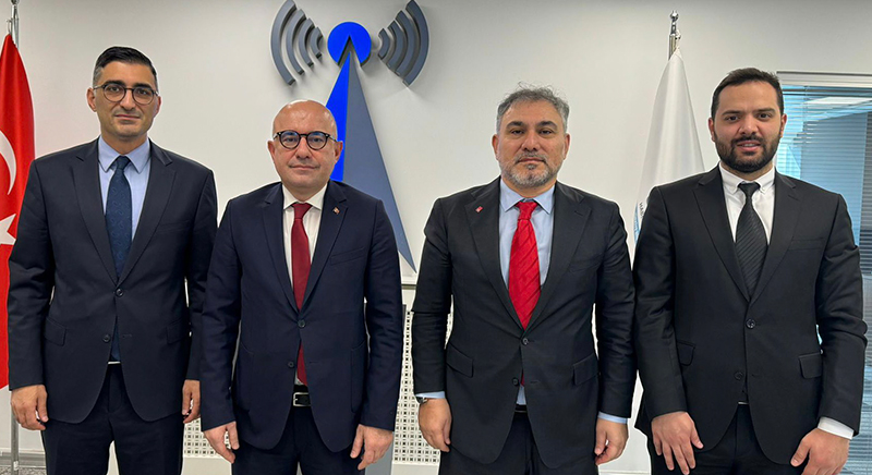 ULAK Haberleşme Genel Müdürü Dr. Ruşen Kömürcü'ye Ziyaret