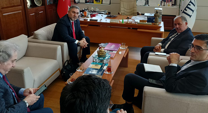 İTÜ Rektörü Prof. Dr. İsmail Koyuncu'ya Ziyaret