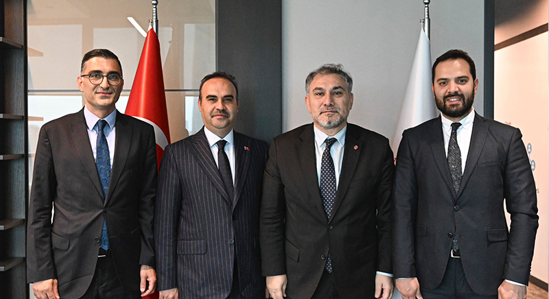 Sanayi ve Teknoloji Bakanımız Sayın Mehmet Fatih Kaçır'a Ziyaret