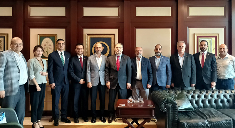 MMG'den Mustafa Bayraktar'a ziyaret