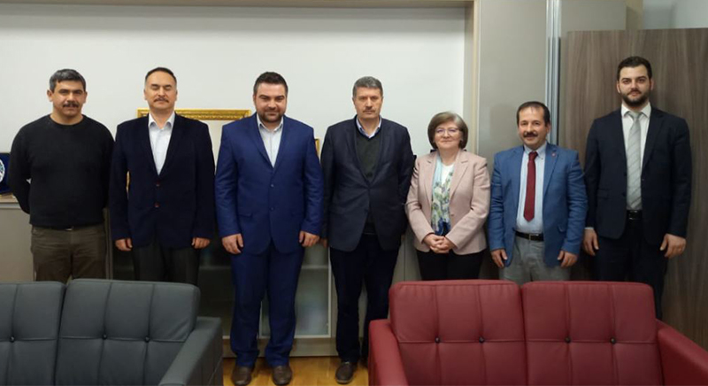 MMG Eskişehir’den Eskişehir Teknik Üniversitesi Rektörü Prof. Dr. Tuncay Döğeroğlu’na ziyaret