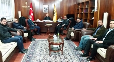 MMG Diyarbakır Şubesi’nden Dicle Üniversitesi Rektörü Prof. Dr. Talip Gül’e Hayırlı Olsun Ziyareti