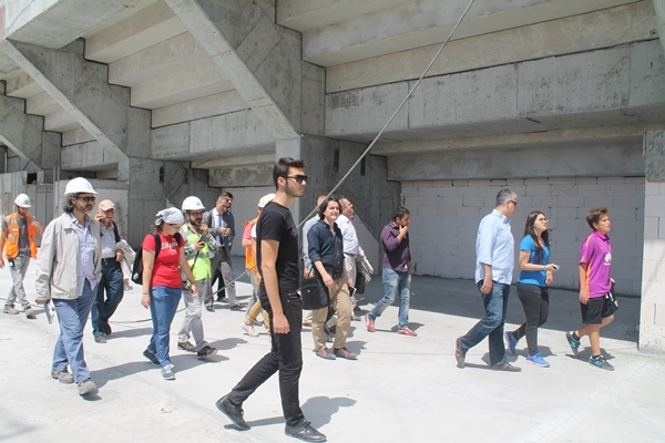 MMG'den Vodafone Arena İnönü Stadı’na Teknik Gezi